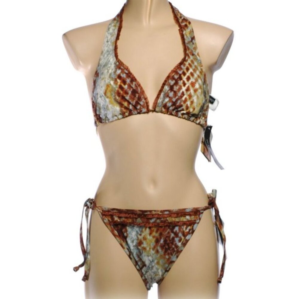 Be Creative Animal Print Bikini - Sz 10 - NEW